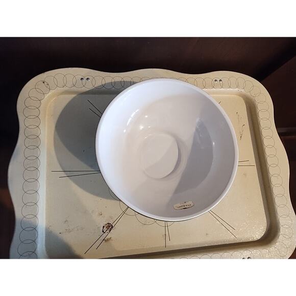 Vintage Haeger Pottery Bowl Planter Avocado Green Pedestal Footed MCM USA - Picture 4 of 8